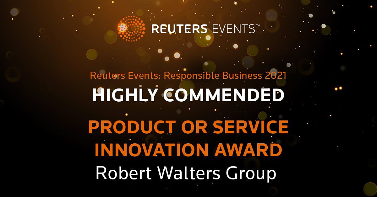 Robert Walters Group 'Highly Commended' at Reuters Events Responsible